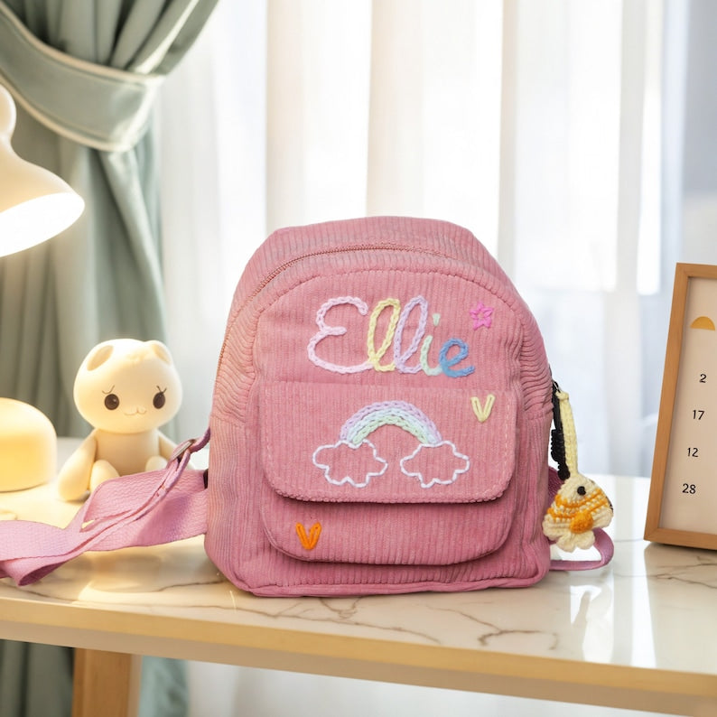 Personalized Kids Backpack Preschool Bag Mini Backpack Birthday Gift for Kids