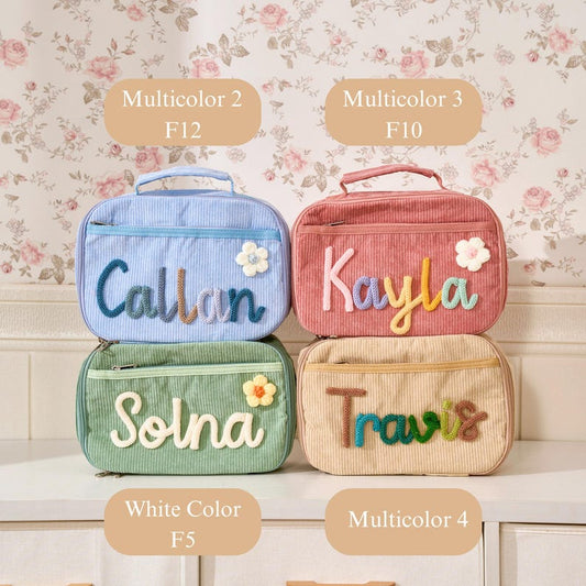 Personalized Kid Lunch Bag School Backpack Back to School Gift for Kids