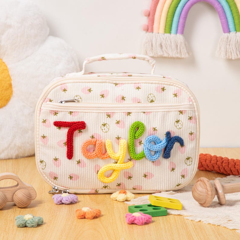 Personalized Kids Lunch Bag Back to School Gift for Kids