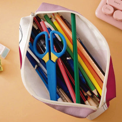 Personalized Kids Pencil Case Back to School Gift for Makeup and Stationery