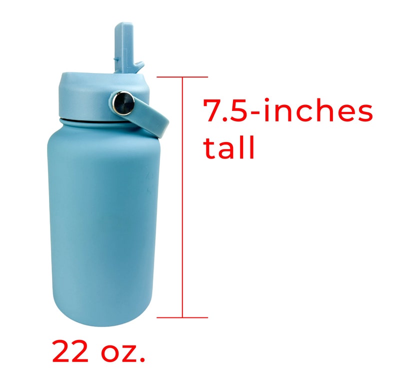 Kids Water Bottle with Name Personalized Tumbler Back to School Gift for Kids