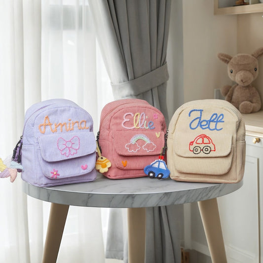 Personalized Kids Backpack Preschool Bag Mini Backpack Birthday Gift for Kids