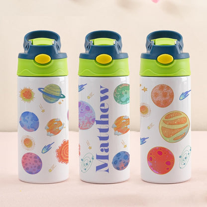 Personalized Kids Water Bottle Back to School Gift for Boys and Girls