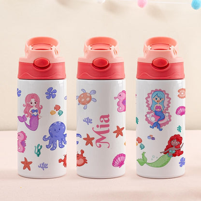 Personalized Kids Water Bottle Back to School Gift for Boys and Girls