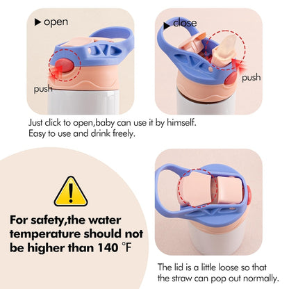 Personalized Kids Water Bottle Back to School Gift for Boys and Girls