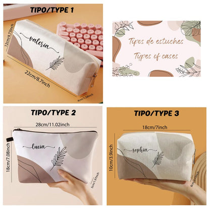 Personalized Kids Pencil Case Back to School Gift for Makeup and Stationery