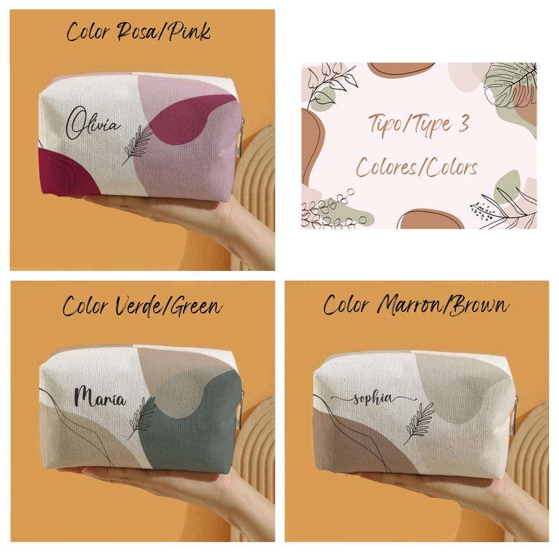 Personalized Kids Pencil Case Back to School Gift for Makeup and Stationery