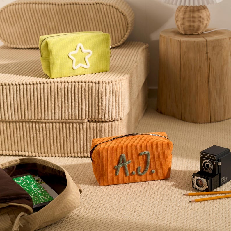 Personalized Kids Pencil Bag Back to School Gift with Name for Students