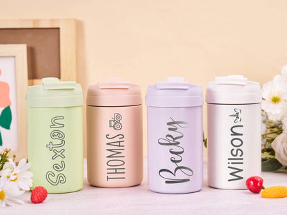 Personalized Water Bottle for Kids Birthday Gift Back to School Gift for Toddlers