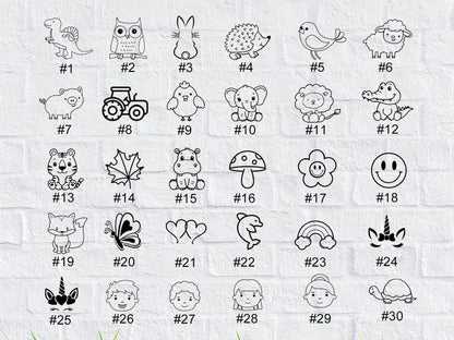 Personalized Water Bottle for Kids Birthday Gift Back to School Gift for Toddlers