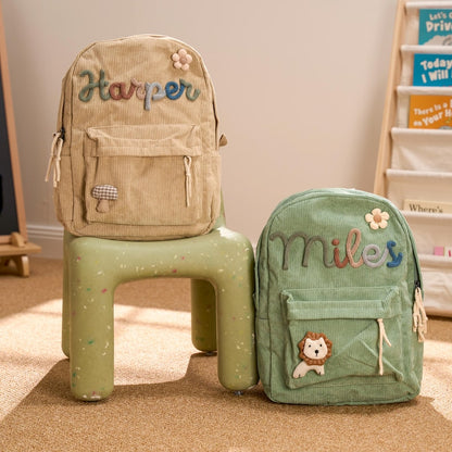 Personalized Kids Backpack School Bag Back to School Gift for Toddlers