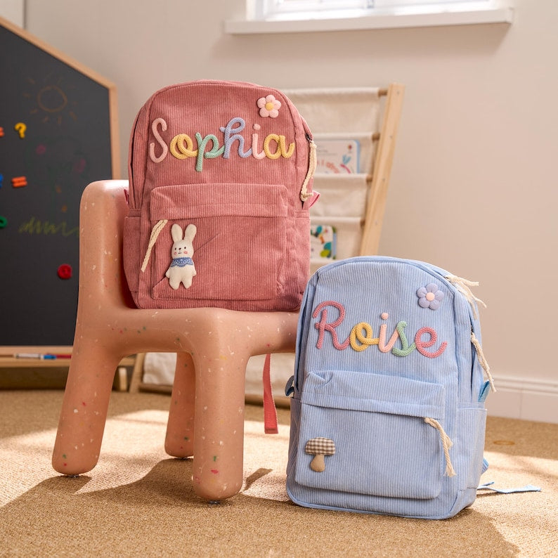 Personalized Kids Backpack School Bag Back to School Gift for Toddlers