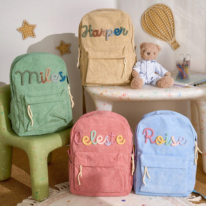 Personalized Kids Backpack School Bag Back to School Gift for Toddlers