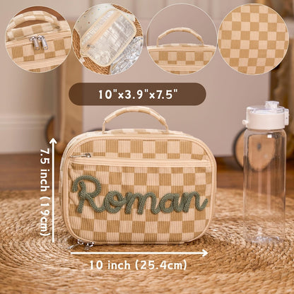 Personalized Kids Backpack Lunch Bag Toddler School Bag Back to School Gift