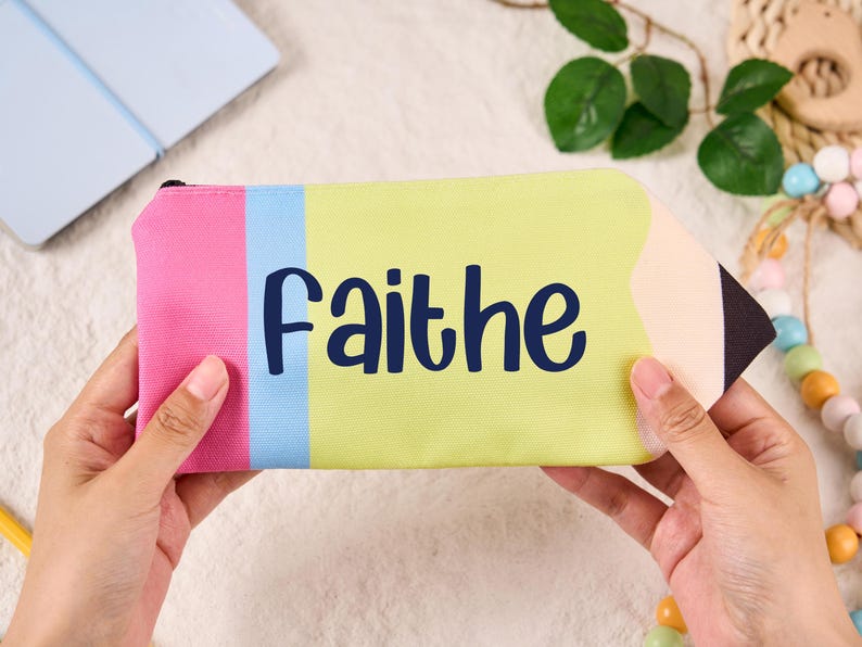 Custom Kids Pencil Case Back to School Gift with Name for Boys and Girls