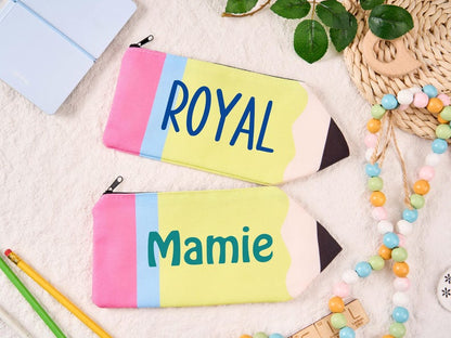 Custom Kids Pencil Case Back to School Gift with Name for Boys and Girls