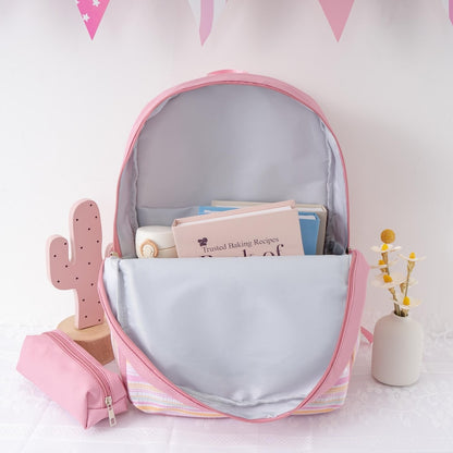 Personalized Kids Backpack Set Lunch Bag Pencil Case Gift for Girls Back to School