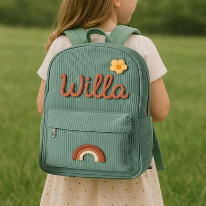 Personalized Toddler Backpack Kids School Bag Back to School Gift for Children