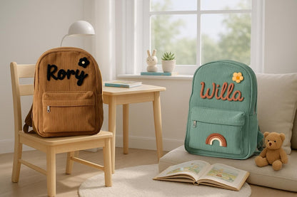 Personalized Toddler Backpack Kids School Bag Back to School Gift for Children