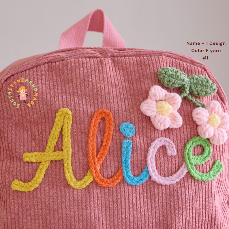 Custom Kids Backpack Preschool Bag Back to School Gift for Boys and Girls