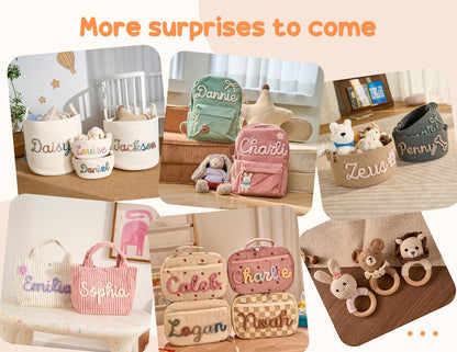 Personalized Kids Backpack School Bag Back to School Gift for Toddlers