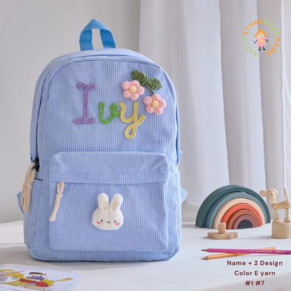 Custom Kids Backpack Preschool Bag Back to School Gift for Boys and Girls