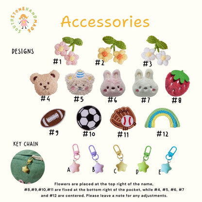 Custom Kids Backpack Preschool Bag Back to School Gift for Boys and Girls