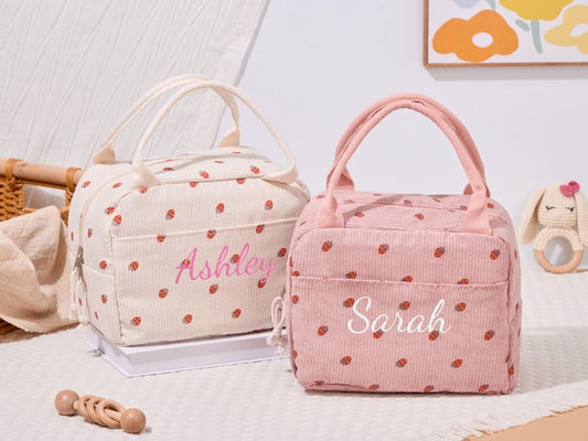 Custom Lunchbox Bag Personalized Kids Backpack Back to School Gift for Toddlers