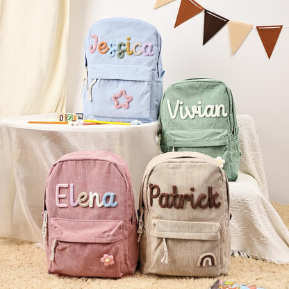 Custom Kids Name Lunch Bag Back to School Tote Backpack Gift for Toddlers