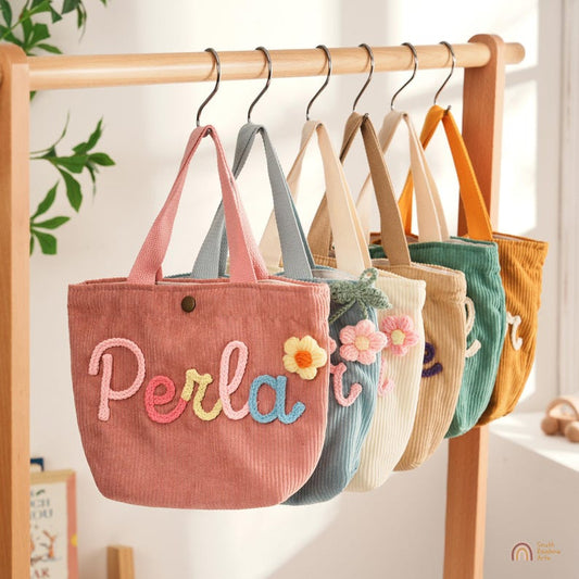 Personalized Kids Lunch Bag Small Camping Bag Back to School Gift for Toddlers