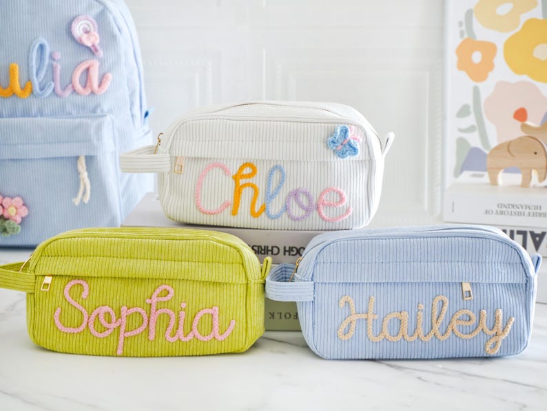 Personalized Kids Pencil Case Back to School Gift for Boys and Girls