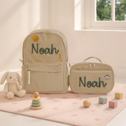 Personalized Lunch Bag Durable School Lunchbox First Day of School Gift for Kids