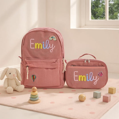 Personalized Lunch Bag Durable School Lunchbox First Day of School Gift for Kids