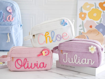 Personalized Kids Pencil Case Back to School Gift for Boys and Girls