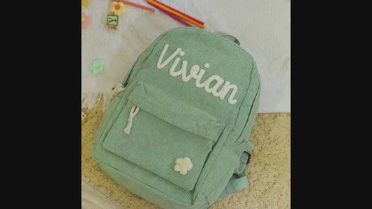 Custom Kids Name Lunch Bag Back to School Tote Backpack Gift for Toddlers