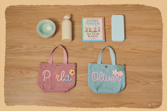 Personalized Kids Lunch Bag Small Camping Bag Back to School Gift for Toddlers